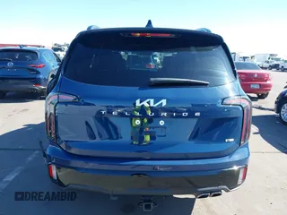 2024 Kia Telluride SX Prestige X-Pro with VIN 5XYP5DGC9RG552885, listed as a IAAI auction lot 42554187 with 10,482 mi miles and . Bid and sale history available at DreamBid. Image 16.