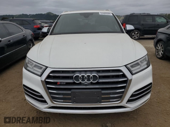 2018 Audi SQ5 Prestige with VIN WA1C4AFYXJ2135166, listed as a Copart auction lot 53489335 with 78,316 mi miles and Salvage Title. Bid and sale history available at carsss.com. Image 5.