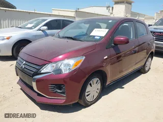 2024 Mitsubishi Mirage ES with VIN ML32AUHJ2RH020326, listed as a IAAI auction lot 42002915 with 12,420 mi miles. Bid and sale history available at carsss.com. Image 18.