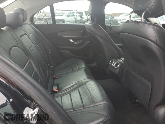 2016 Mercedes-Benz C 300 with VIN 55SWF4JB0GU108645, listed as a Copart auction lot 53869535 with 124,477 mi miles and Clean Title. Bid and sale history available at carsss.com. Image 10.