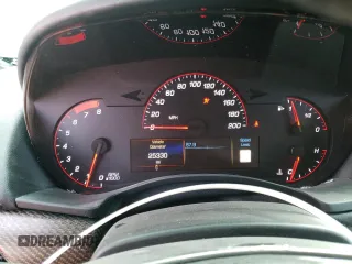 2016 Cadillac ATS-V with VIN 1G6AN1RY5G0149442, listed as a Copart auction lot 87398794 with 25,330 mi miles and Salvage Title. Bid and sale history available at carsss.com. Image 9.