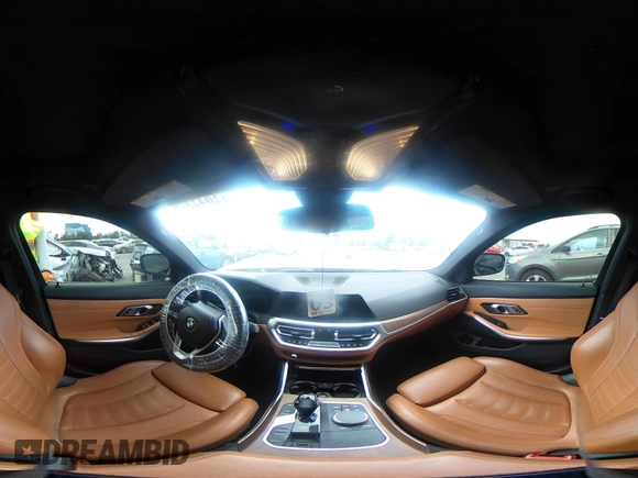 2019 BMW 3 Series 330i with VIN WBA5R1C57KAK07519, listed as a IAAI auction lot 42042379 with 40,898 mi miles and . Bid and sale history available at DreamBid. Image 18.
