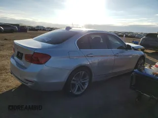 2017 BMW 3 Series 330i xDrive with VIN WBA8D9G53HNU60388, listed as a Copart auction lot 44855365 with 88,875 mi miles and Salvage Title. Bid and sale history available at carsss.com. Image 3.