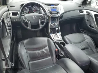 2013 Hyundai Elantra GLS with VIN 5NPDH4AEXDH410969, listed as a Copart auction lot 53023325 with 105,032 mi miles and Salvage Title. Bid and sale history available at carsss.com. Image 8.