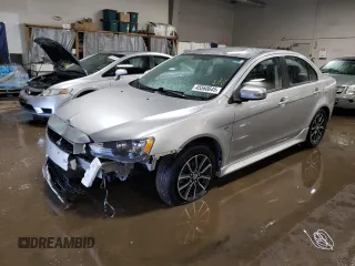 2017 Mitsubishi Lancer ES with VIN JA32V2FW5HU009538, listed as a Copart auction lot 45560645 with 85,983 mi miles and Salvage Title. Bid and sale history available at carsss.com. Image 1.