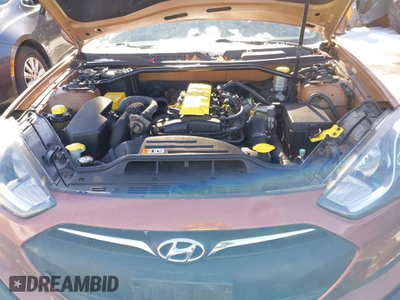 2013 Hyundai Genesis Coupe R-Spec with VIN KMHHT6KD2DU084006, listed as a IAAI auction lot 41630418 with 87,605 mi miles and . Bid and sale history available at DreamBid. Image 10.