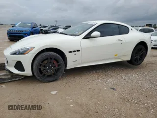 2018 Maserati GranTurismo Sport with VIN ZAM45VLA9J0270099, listed as a Copart auction lot 64751474 with 31,938 mi miles and Salvage Title. Bid and sale history available at carsss.com. Image 1.