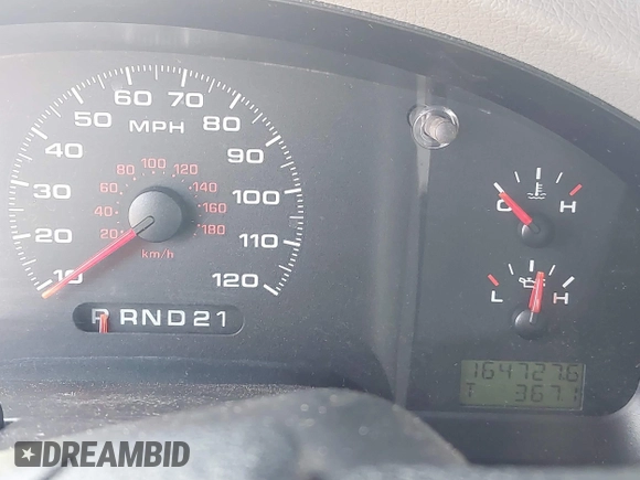 2005 Ford F-150 STX with VIN 1FTRX12W45NB95184, listed as a IAAI auction lot 42406068 with 164,727 mi miles and . Bid and sale history available at DreamBid. Image 7.