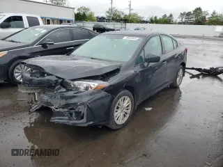 2017 Subaru Impreza with VIN 4S3GKAA67H3624258, listed as a Copart auction lot 58033945 with 106,933 mi miles and Salvage title. Bid and sale history available at DreamBid. Image 1.