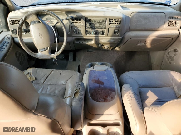 2001 Ford Excursion Limited with VIN 1FMNU42S51EA39795, listed as a Copart auction lot 78439524 with NaN miles and Salvage Title. Bid and sale history available at carsss.com. Image 8.
