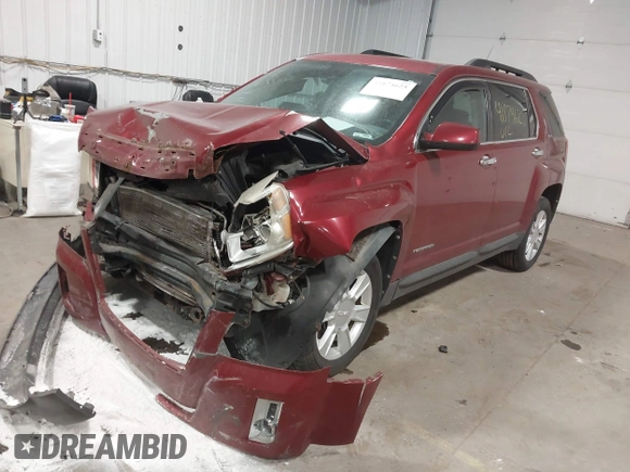 2012 GMC Terrain SLE-2 with VIN 2GKFLTEK9C6228415, listed as a IAAI auction lot 41874625 with 104,596 mi miles and . Bid and sale history available at DreamBid. Image 2.
