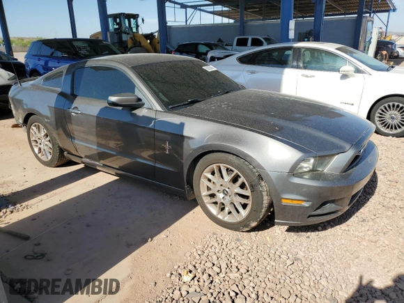 2014 Ford Mustang V6 with VIN 1ZVBP8AM3E5301910, listed as a Copart auction lot 56006345 with 163,880 mi miles and Salvage title. Bid and sale history available at DreamBid. Image 4.