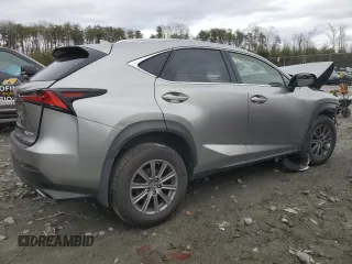 2018 Lexus NX with VIN JTJBARBZ6J2167567, listed as a Copart auction lot 48203525 with 87,799 mi miles and Salvage Title. Bid and sale history available at carsss.com. Image 3.