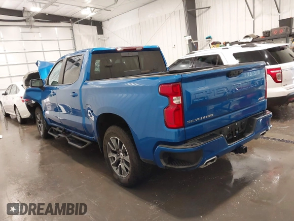 2024 Chevrolet Silverado 1500 RST with VIN 1GCUDEED5RZ130900, listed as a IAAI auction lot 41739322 with Not Provided miles. Bid and sale history available at carsss.com. Image 3.
