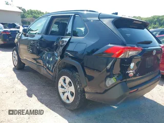 2019 Toyota RAV4 LE with VIN JTMH1RFV9KD515999, listed as a IAAI auction lot 42635692 with 87,345 mi miles and . Bid and sale history available at DreamBid. Image 3.