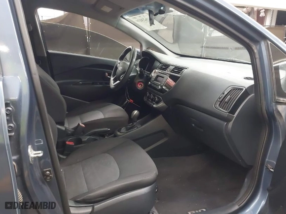 2016 Kia Rio LX with VIN KNADM4A35G6692492, listed as a IAAI auction lot 41623039 with NaN miles. Bid and sale history available at carsss.com. Image 5.