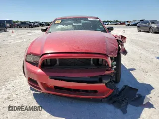 2013 Ford Mustang V6 with VIN 1ZVBP8EM9D5217390, listed as a Copart auction lot 50158865 with 128,928 mi miles and Salvage title. Bid and sale history available at DreamBid. Image 5.