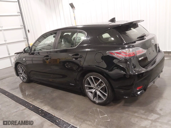 2015 Lexus CT 200h Hybrid with VIN JTHKD5BH3F2226672, listed as a IAAI auction lot 41615836 with 85,232 mi miles. Bid and sale history available at carsss.com. Image 15.