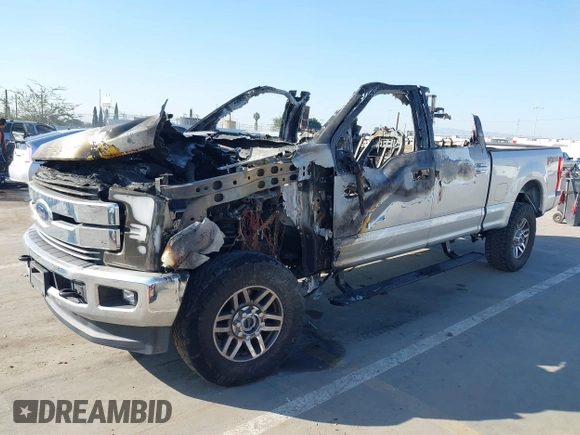 2018 Ford Super Duty F-250 SRW XL with VIN 1FT7W2BT8JEB96659, listed as a IAAI auction lot 41604781 with 1 mi miles. Bid and sale history available at carsss.com. Image 2.