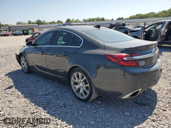 2016 Buick Regal GS with VIN 2G4GU5GXXG9201693, listed as a Copart auction lot 67313454 with 58,612 mi miles and Salvage Title. Bid and sale history available at carsss.com. Image 2.