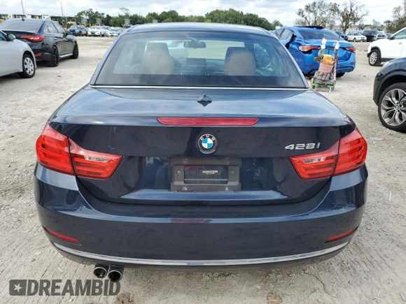 2014 BMW 4 Series 428i with VIN WBA3V7C53EP770882, listed as a Copart auction lot 71480514 with 42,427 mi miles and Non Repairable. Bid and sale history available at DreamBid. Image 6.