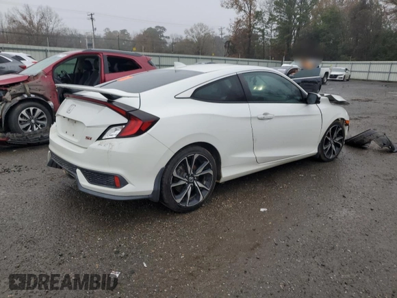 2019 Honda Civic Si z VIN 2HGFC3A51KH750102, wystawiony jako Copart lot #42726255 z przebiegiem 65 824 mil mil oraz Szkoda całkowita • Salvage title. Historia ofert i sprzedaży dostępna na DreamBid. Obrazek 3.