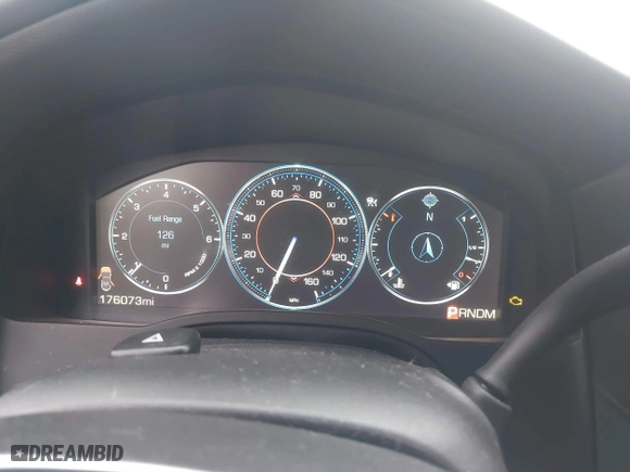 2015 Cadillac Escalade Premium with VIN 1GYS4CKJ0FR296009, listed as a IAAI auction lot 41168793 with 176,073 mi miles. Bid and sale history available at carsss.com. Image 7.
