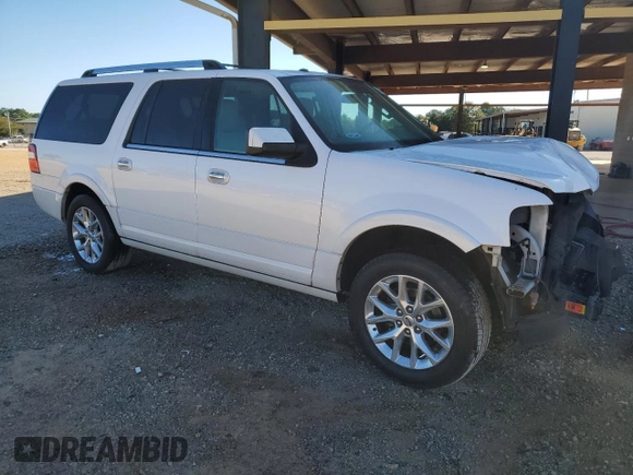 2017 Ford Expedition EL Limited with VIN 1FMJK1KT6HEA52013, listed as a Copart auction lot 74759394 with 128,070 mi miles and Salvage Title. Bid and sale history available at carsss.com. Image 4.