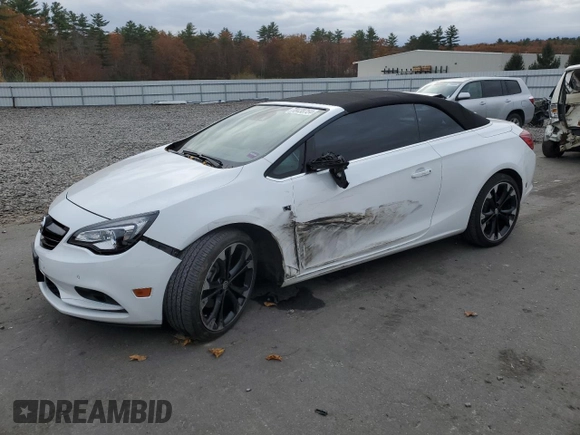 2018 Buick Cascada Sport Touring with VIN W04WJ3N58JG052766, listed as a Copart auction lot 78438754 with 45,552 mi miles and Salvage Title. Bid and sale history available at DreamBid. Image 1.