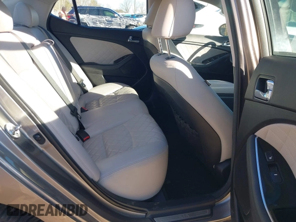 2014 Kia Optima SXL Turbo with VIN 5XXGR4A65EG327515, listed as a IAAI auction lot 41876799 with 115,533 mi miles and . Bid and sale history available at DreamBid. Image 8.