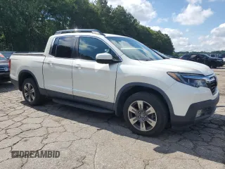 2017 Honda Ridgeline RTL with VIN 5FPYK3F5XHB016664, listed as a Copart auction lot 62394505 with 93,408 mi miles and Clean title. Bid and sale history available at DreamBid. Image 4.