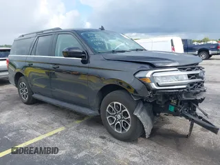 2024 Ford Expedition Max XLT с VIN 1FMJK1J86REA39261, выставлен на аукционе IAAI как лот 42493651 с пробегом 47 100 миль миль и . История ставок и продаж доступна на DreamBid. Изображение 1.