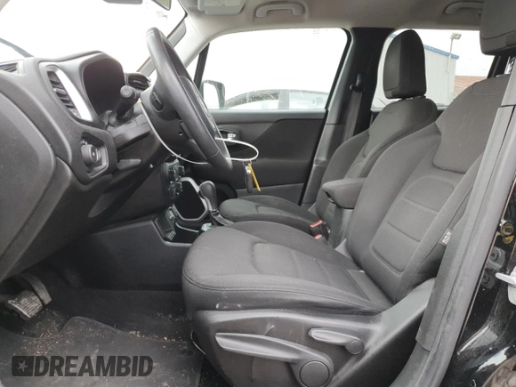 2018 Jeep Renegade Latitude with VIN ZACCJABB6JPH79379, listed as a Copart auction lot 50991485 with 83,305 mi miles and Salvage Title. Bid and sale history available at carsss.com. Image 7.