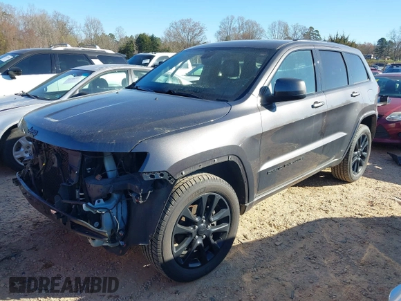 2019 Jeep Grand Cherokee Upland with VIN 1C4RJFAG6KC696710, listed as a IAAI auction lot 41822406 with 80,652 mi miles. Bid and sale history available at carsss.com. Image 17.