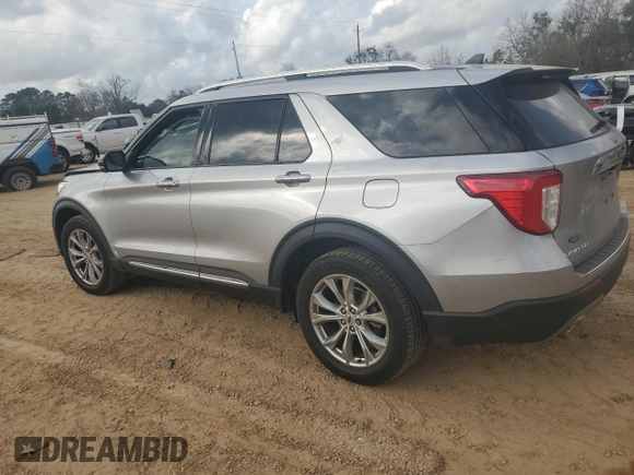 2021 Ford Explorer Limited with VIN 1FMSK8FH0MGA37816, listed as a Copart auction lot 45048395 with 172,193 mi miles and Salvage Title. Bid and sale history available at carsss.com. Image 2.