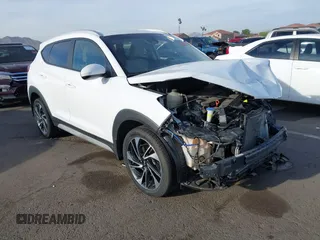 2021 Hyundai Tucson Ultimate z VIN KM8J33AL1MU287929, wystawiony jako IAAI lot #41905884 z przebiegiem 76 213 mil mil oraz . Historia ofert i sprzedaży dostępna na DreamBid. Obrazek 1.