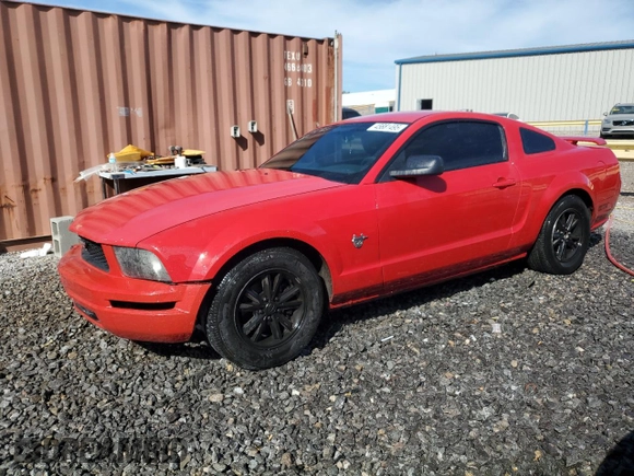 2009 Ford Mustang with VIN 1ZVHT80N795126860, listed as a Copart auction lot 45681495 with 180,577 mi miles and Salvage Title. Bid and sale history available at carsss.com. Image 1.