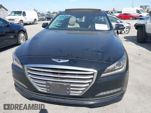 2016 Hyundai Genesis 3.8L z VIN KMHGN4JE3GU131049, wystawiony jako IAAI lot #42022155 z przebiegiem 107 801 mil mil oraz . Historia ofert i sprzedaży dostępna na DreamBid. Obrazek 12.