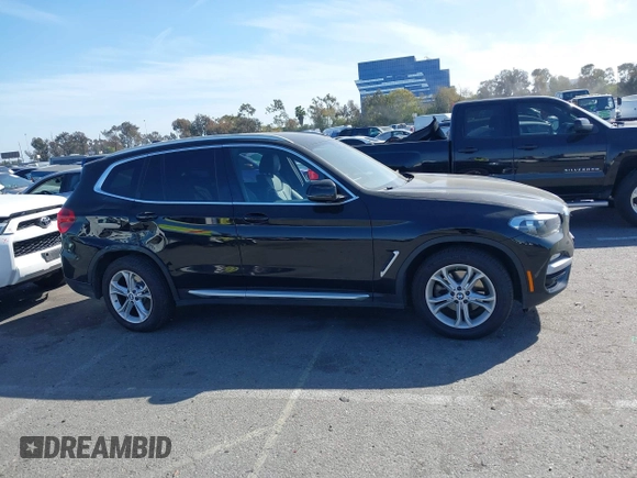 2019 BMW X3 sDrive30i with VIN 5UXTR7C5XKLR51471, listed as a IAAI auction lot 41718818 with 52,670 mi miles. Bid and sale history available at carsss.com. Image 13.