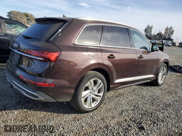 2020 Audi Q7 Prestige with VIN WA1VXAF78LD006406, listed as a Copart auction lot 42026085 with 83,208 mi miles and Clean title. Bid and sale history available at DreamBid. Image 3.