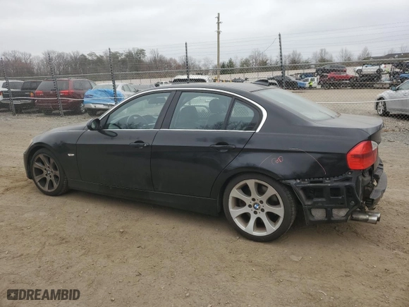 2006 BMW 3 Series 330i with VIN WBAVB335X6PS15021, listed as a Copart auction lot 49242155 with 71,598 mi miles and Salvage Title. Bid and sale history available at carsss.com. Image 2.