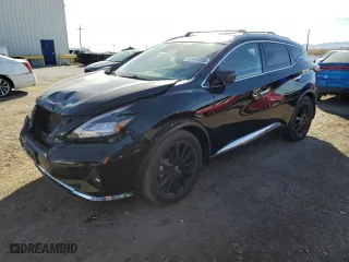 2020 Nissan Murano Platinum with VIN 5N1AZ2DS6LN172330, listed as a Copart auction lot 42448355 with 76,198 mi miles and Salvage Title. Bid and sale history available at carsss.com. Image 1.