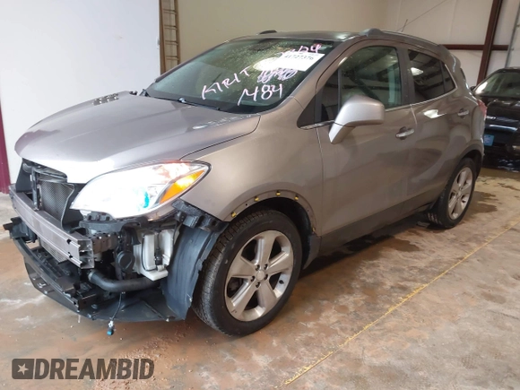 2013 Buick Encore Convenience with VIN KL4CJBSB9DB131484, listed as a IAAI auction lot 41727376 with 141,016 mi miles. Bid and sale history available at carsss.com. Image 2.