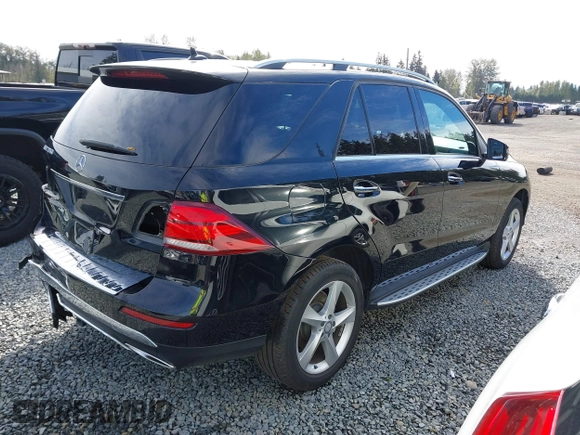 2016 Mercedes-Benz GLE 350 with VIN 4JGDA5JB5GA801020, listed as a IAAI auction lot 40442864 with 61,636 mi miles and . Bid and sale history available at DreamBid. Image 4.