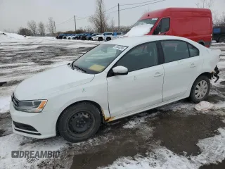 2015 Volkswagen Jetta Sedan 1.8T SE with VIN 3VWD07AJ6FM216763, listed as a Copart auction lot 47344205 with 115,677 mi miles and Salvage Title. Bid and sale history available at carsss.com. Image 1.