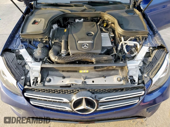 2019 Mercedes-Benz GLC 300 with VIN WDC0G4JB5KF562506, listed as a Copart auction lot 54744025 with 53,857 mi miles and Clean title. Bid and sale history available at DreamBid. Image 12.