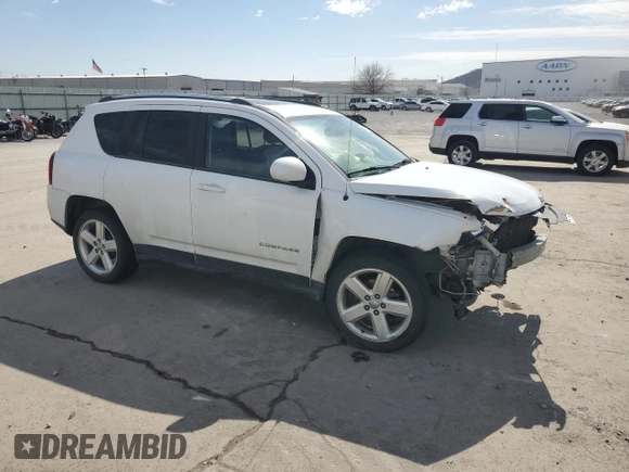 2014 Jeep Compass High Altitude with VIN 1C4NJCEA6ED679813, listed as a Copart auction lot 46629135 with 79,200 mi miles and Salvage Title. Bid and sale history available at carsss.com. Image 4.