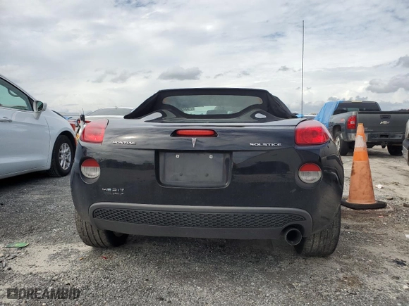 2006 Pontiac Solstice with VIN 1G2MB33B96Y101269, listed as a Copart auction lot 70323934 with NaN miles and Salvage Title. Bid and sale history available at carsss.com. Image 6.