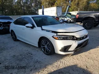 2024 Honda Civic Sedan Touring with VIN 2HGFE1F98RH321771, listed as a Copart auction lot 50203665 with 7,787 mi miles and Salvage Title. Bid and sale history available at carsss.com. Image 4.