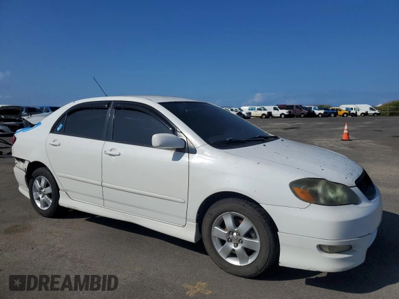 2007 Toyota Corolla CE with VIN 1NXBR32E87Z817143, listed as a Copart auction lot 46792325 with 139,219 mi miles and Salvage Title. Bid and sale history available at DreamBid. Image 4.